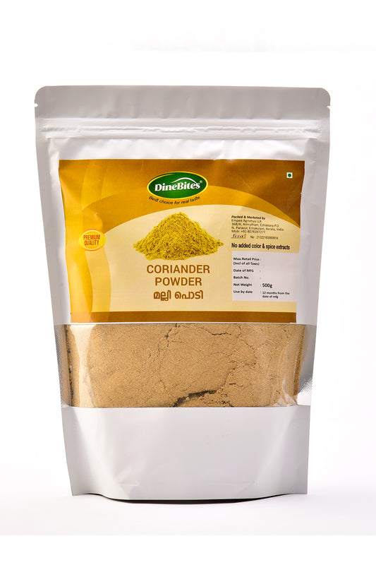 Dinebites Premium Kerala Coriander Powder, 500 Grams