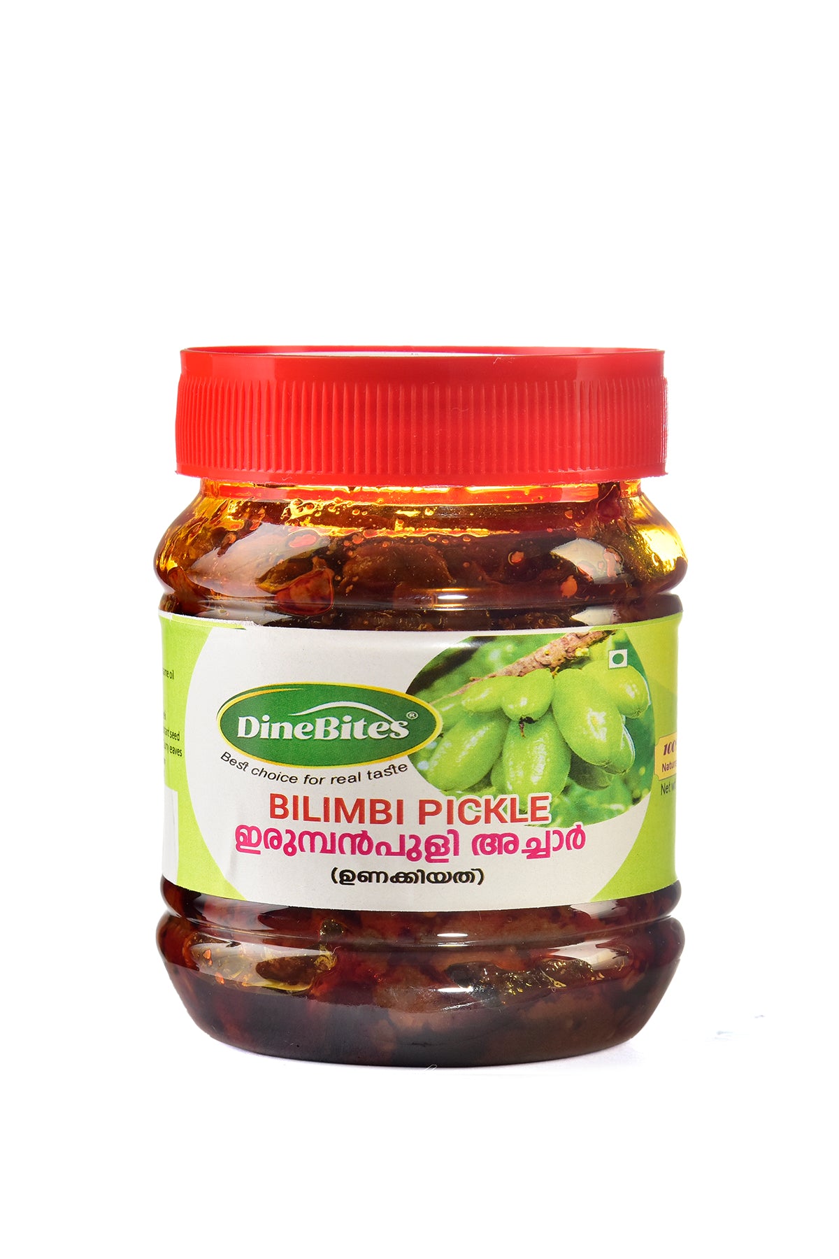 Dinebites Kerala Style Dried Irumban Puli/ Bilimbi Pickle, 250 Grams