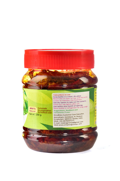 Dinebites Kerala Style Dried Irumban Puli/ Bilimbi Pickle, 250 Grams