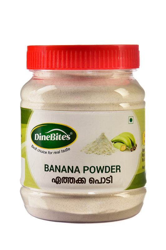 Dinebites 100% Pure & Natural Banana Flour / Banana Powder, 250 Grams | Made in Kerala
