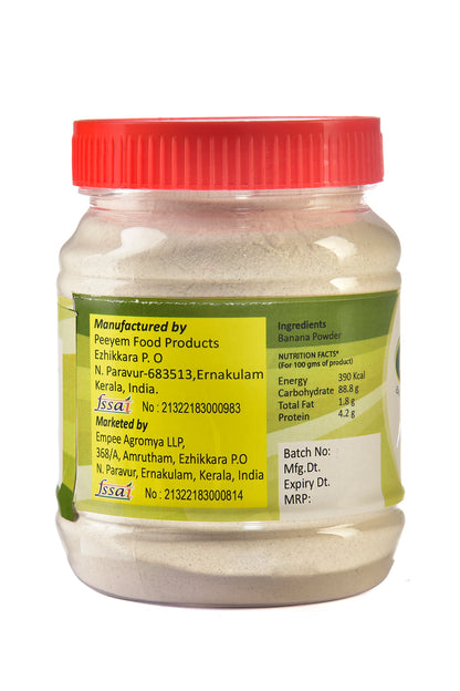 Dinebites 100% Pure & Natural Banana Flour / Banana Powder, 250 Grams | Made in Kerala