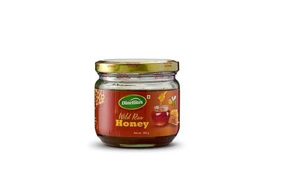 DineBites Wild Raw Honey, 350 Grams