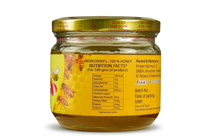 DineBites Raw & Unprocessed Lychee Floral Honey, 350 Grams