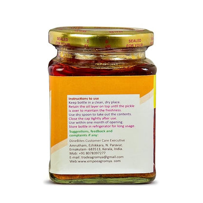 Dinebites Kerala Style Homemade Fish Pickle, 250 Grams