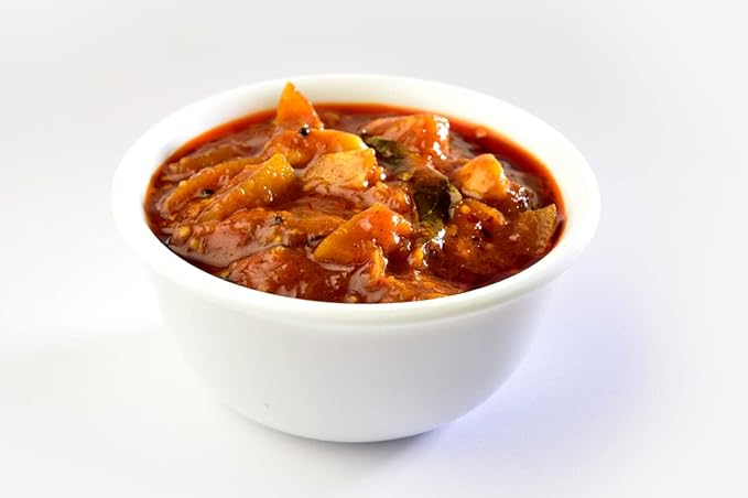 Dinebites Kerala Style Homemade Vadukapuli Lemon/Wild Lemon/Giant Bitter Lemon Pickle, 500 Grams