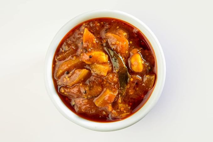 Dinebites Kerala Style Homemade Vadukapuli Lemon/Wild Lemon/Giant Bitter Lemon Pickle, 500 Grams