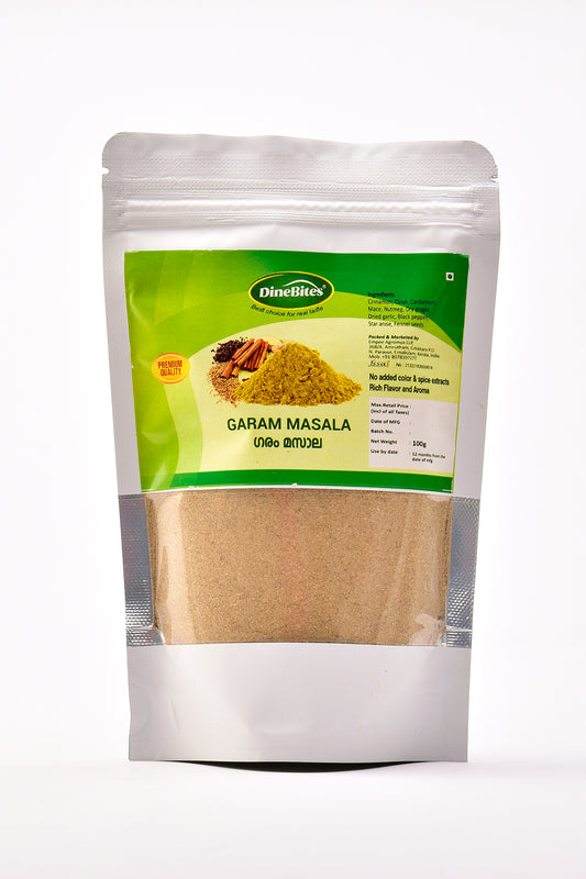 Dinebites Premium Kerala Garam Masala Powder, 100 Grams